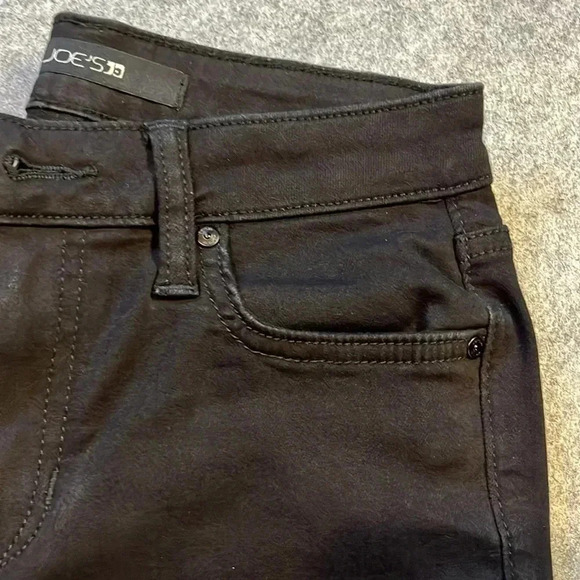 Joe's Jeans, High Rise Skinny.  Size 24, in black. - Picture 5 of 11